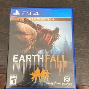 PS4 game. EarthFall